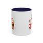 Merry Christmas Home Sweet Home Gift | 11oz | 15oz | White Color Rimmed Mug | Girl Soccer Player