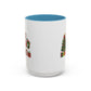 Ho Home Sweet Home Gift | 11oz | 15oz | White Color Rimmed Mug | Girl Soccer Player