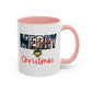 Merry Christmas Home Sweet Home Gift | 11oz | 15oz | White Color Rimmed Mug