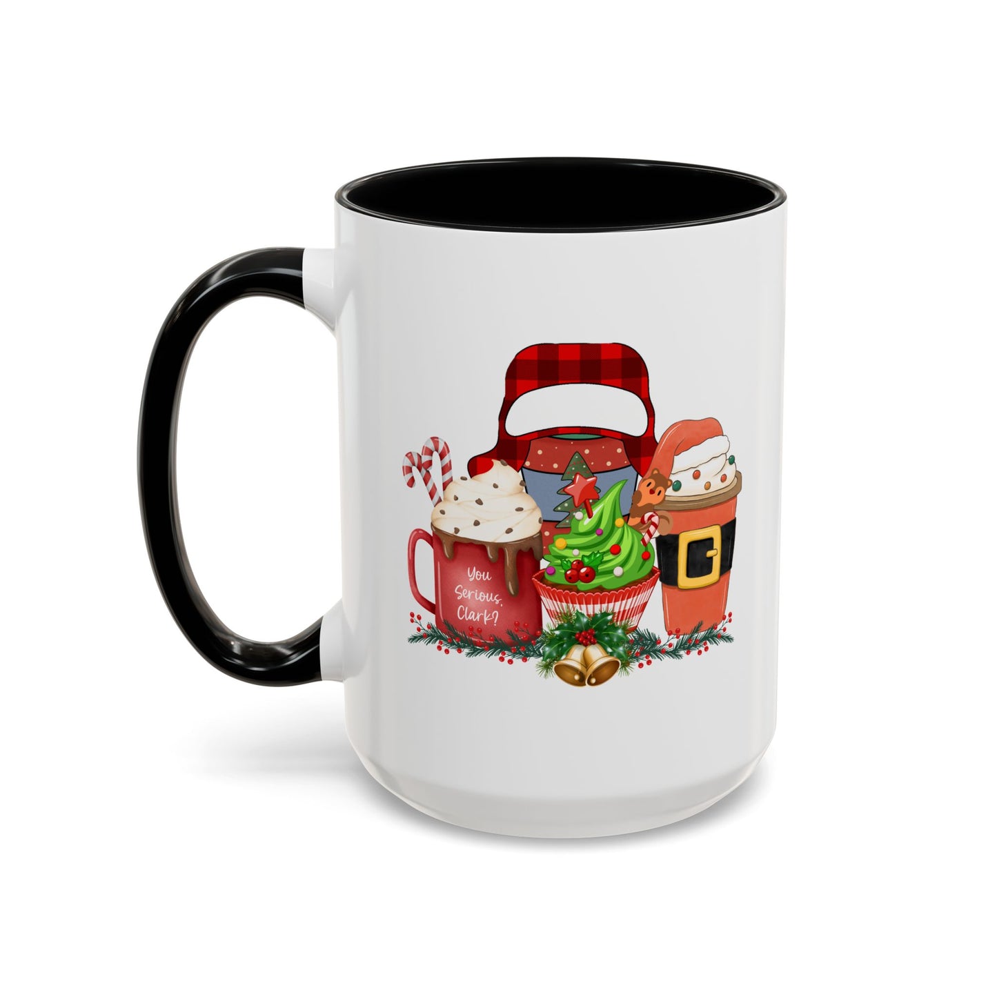 Merry Christmas Home Sweet Home Gift | 11oz | 15oz | White Color Rimmed Mug | Girl Soccer Player