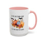 Air Turn Crisp Sweet Home Gift | 11oz | 15oz | White Color Rimmed Mug | Girl Soccer Player