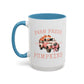 Farm Fresh Pumpkins Home Sweet Home Gift | 11oz | 15oz | White Color Rimmed Mug | Girl Soccer Player