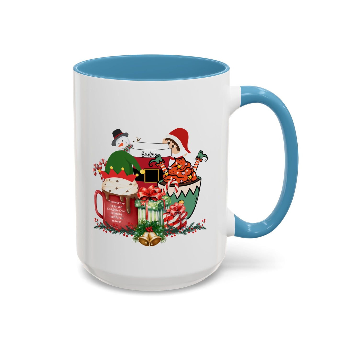 Merry Christmas with a Bang Home Sweet Home Gift | 11oz | 15oz | White Color Rimmed Mug | Girl Soccer Player