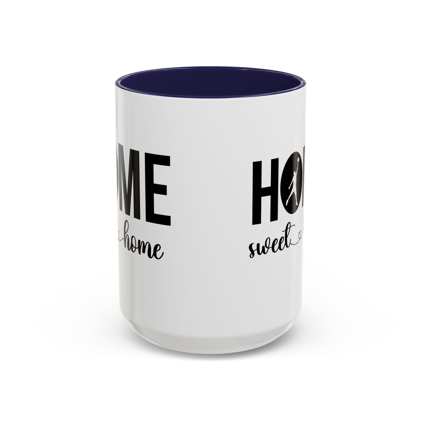 Football Player Home Sweet Home Gift | 11oz | 15oz | White Color Rimmed Mug