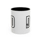 Unique Dad Father's Day Gift | White 11oz Color Rimmed Mug