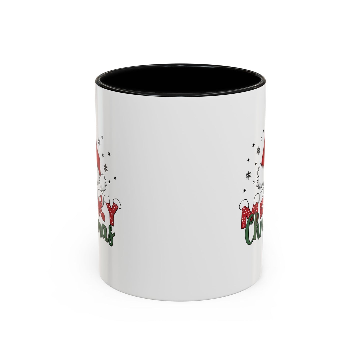 Merry Christmas Home Sweet Home Gift | 11oz | 15oz | White Color Rimmed Mug | Girl Soccer Player