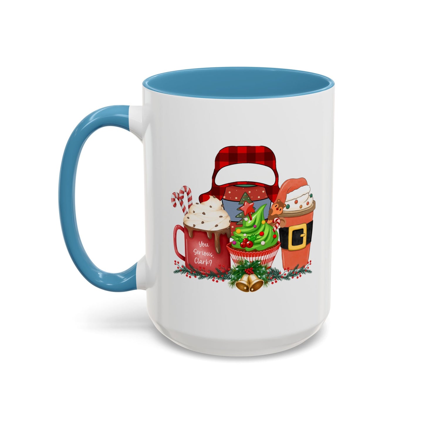 Merry Christmas Home Sweet Home Gift | 11oz | 15oz | White Color Rimmed Mug | Girl Soccer Player