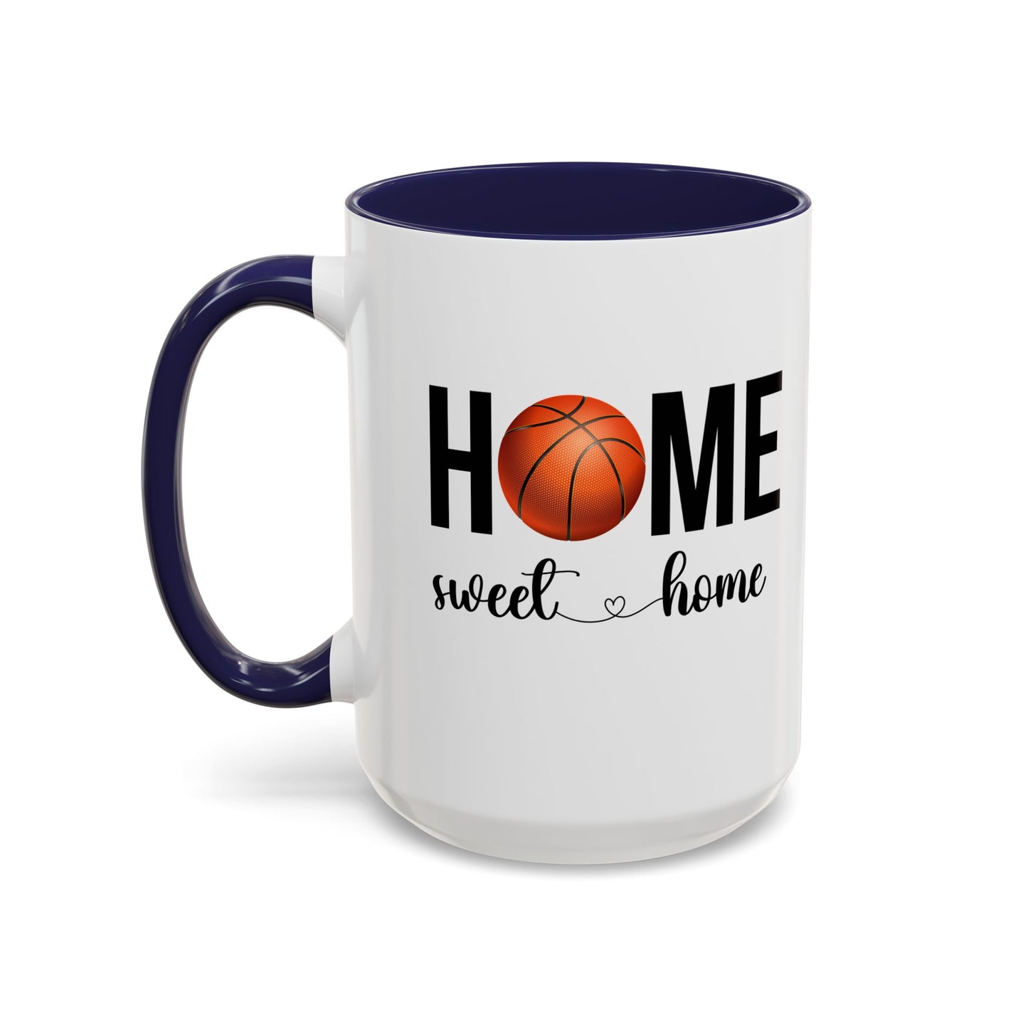 Bake, Sip Hot Cocoa, and Home Sweet Home Gift | 11oz | 15oz | White Color Rimmed Mug