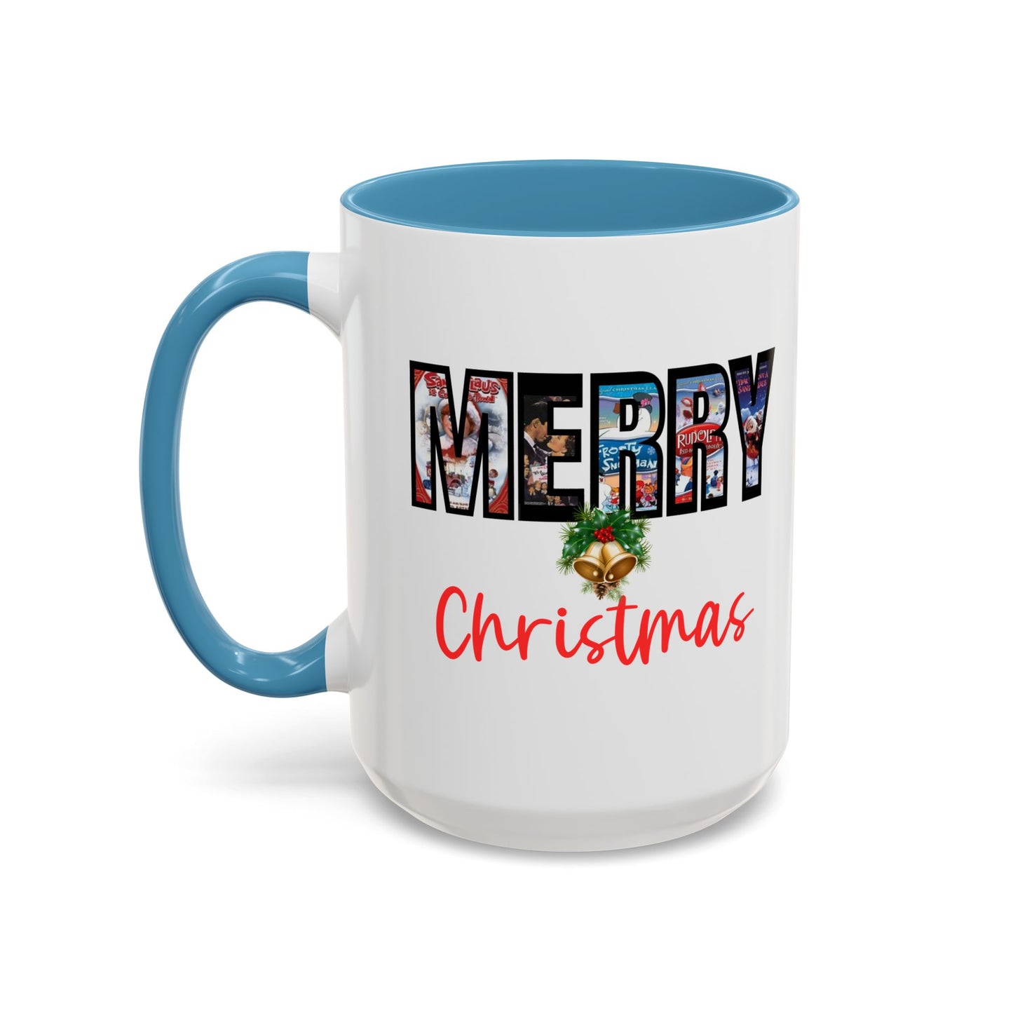 Merry Christmas Home Sweet Home Gift | 11oz | 15oz | White Color Rimmed Mug