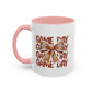 Game Day Home Sweet Home Gift | 11oz | 15oz | White Color Rimmed Mug | Girl Soccer Player