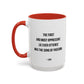 Freedom Home Sweet Home Gift | 11oz | 15oz | White Color Rimmed Mug | Girl Soccer Player