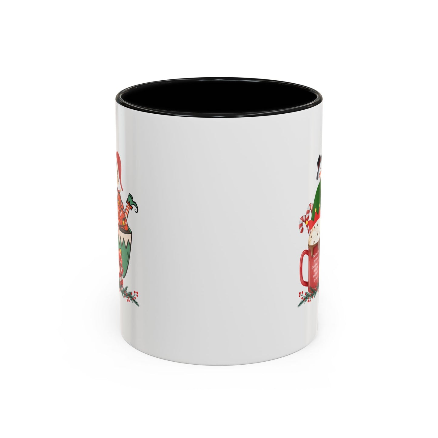 Merry Christmas with a Bang Home Sweet Home Gift | 11oz | 15oz | White Color Rimmed Mug | Girl Soccer Player