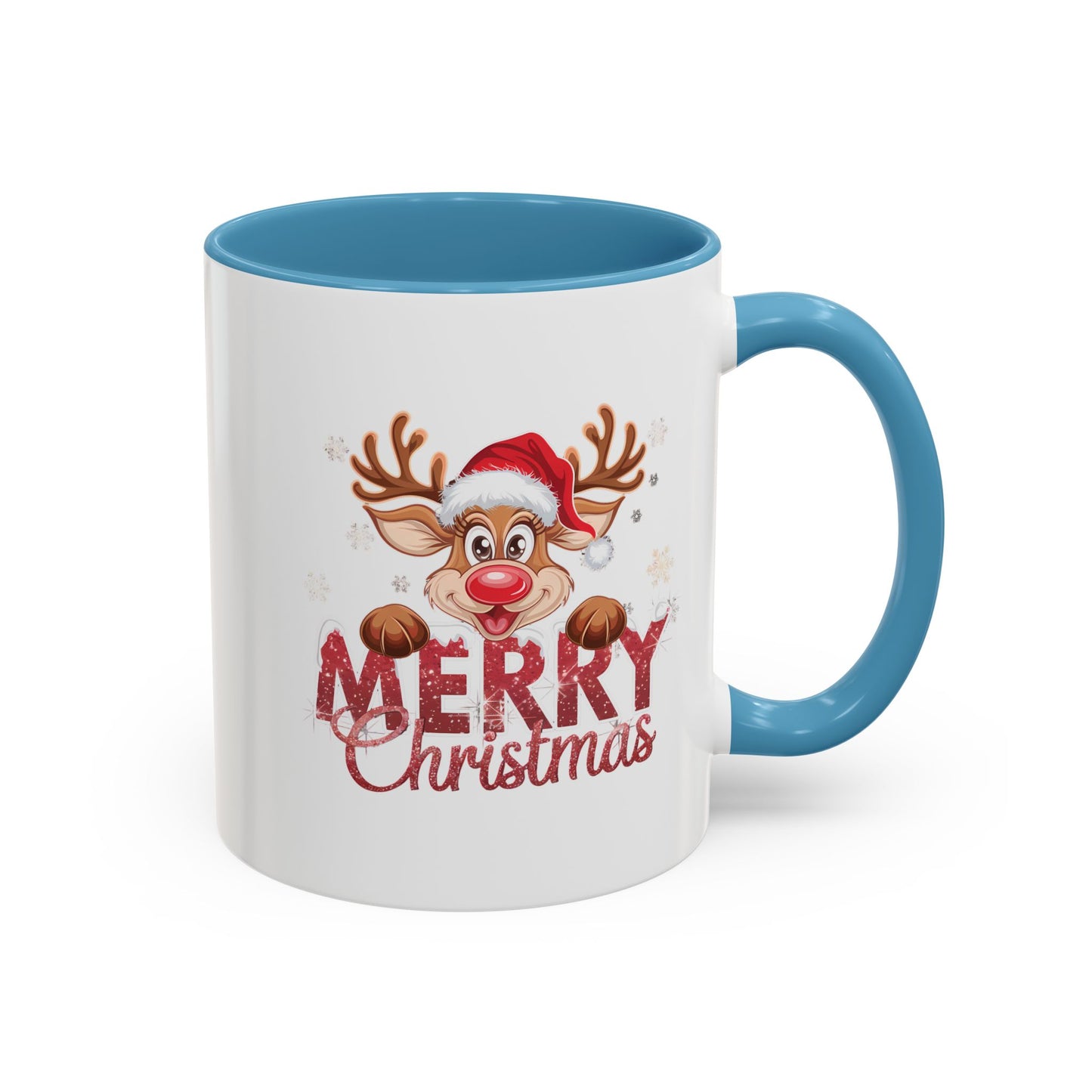 Merry Christmas Home Sweet Home Gift | 11oz | 15oz | White Color Rimmed Mug