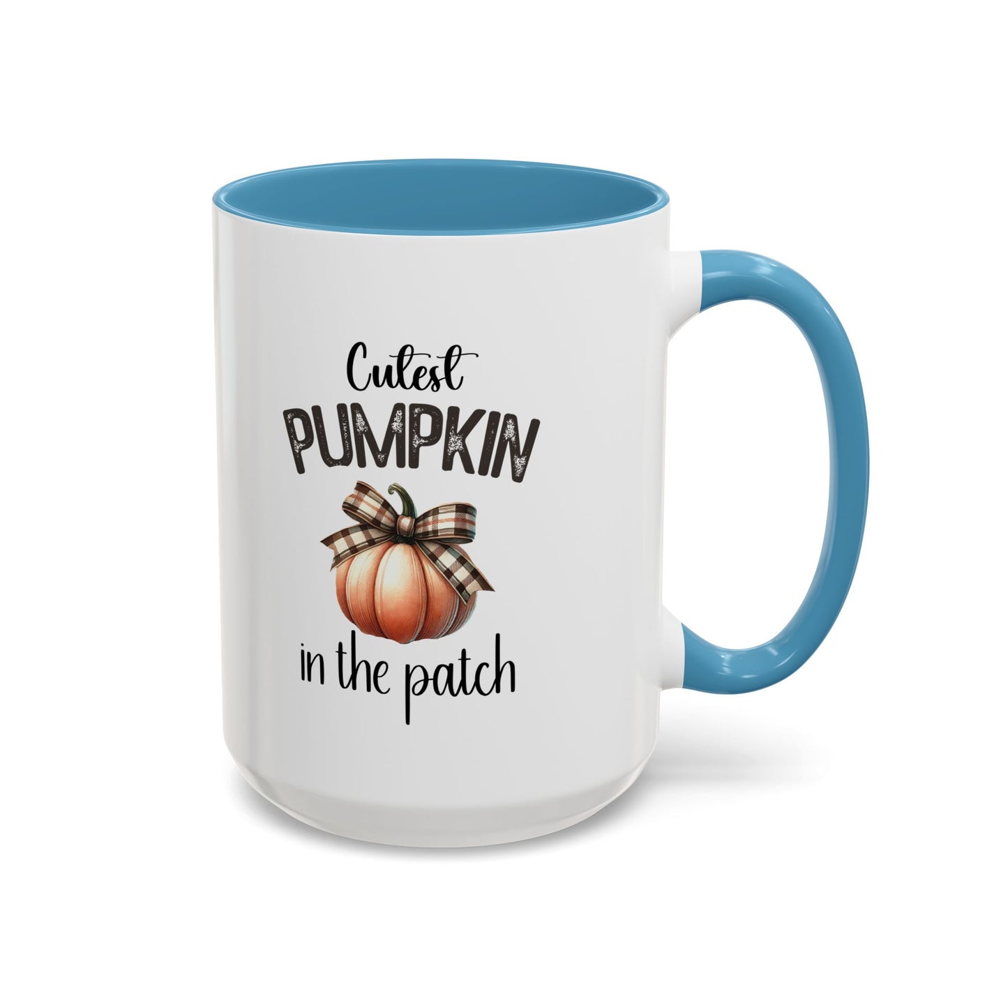 Cutest Pumpkin In The Patch Home Sweet Home Gift | 11oz | 15oz | White Color Rimmed Mug | Girl Soccer Player