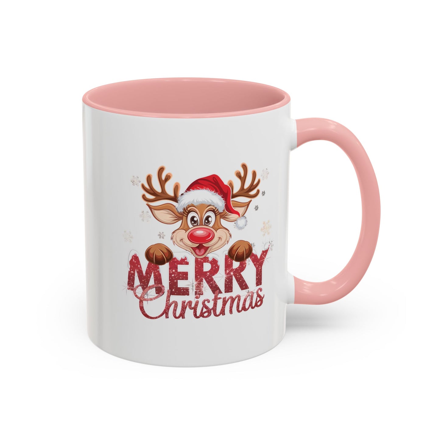 Merry Christmas Home Sweet Home Gift | 11oz | 15oz | White Color Rimmed Mug