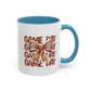 Game Day Home Sweet Home Gift | 11oz | 15oz | White Color Rimmed Mug | Girl Soccer Player