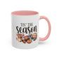 Tis The Season Home Sweet Home Gift | 11oz | 15oz | White Color Rimmed Mug