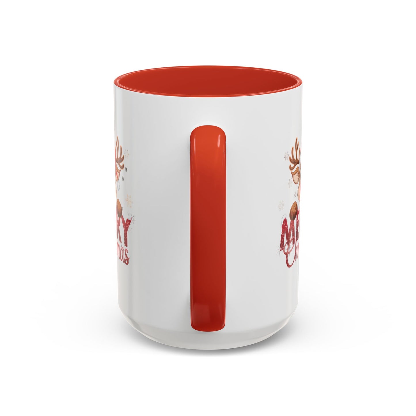 Merry Christmas Home Sweet Home Gift | 11oz | 15oz | White Color Rimmed Mug