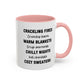 Crackling Fires Home Sweet Home Gift | 11oz | 15oz | White Color Rimmed Mug | Girl Soccer Player