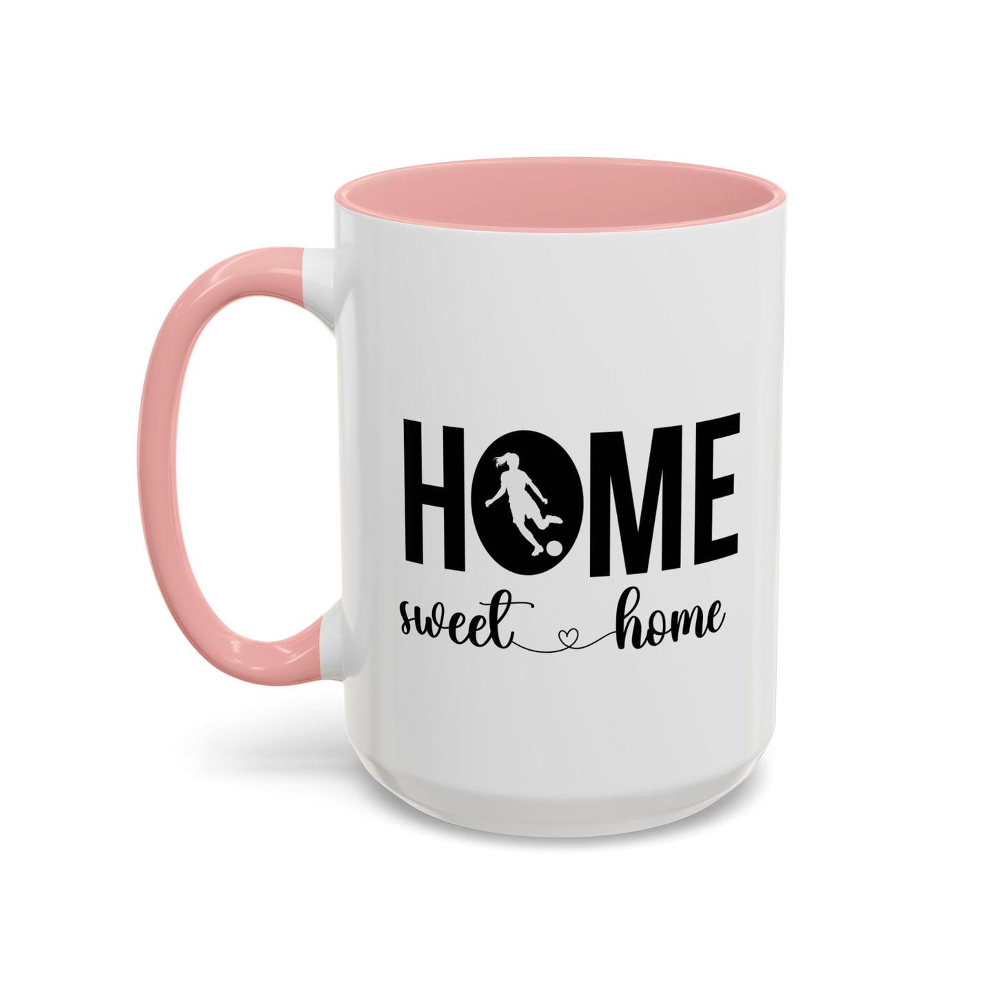 Sports Fan Home Sweet Home Gift | 11oz | 15oz | White Color Rimmed Mug