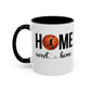 Bake, Sip Hot Cocoa  Home Sweet Home Gift | 11oz | 15oz | White Color Rimmed Mug