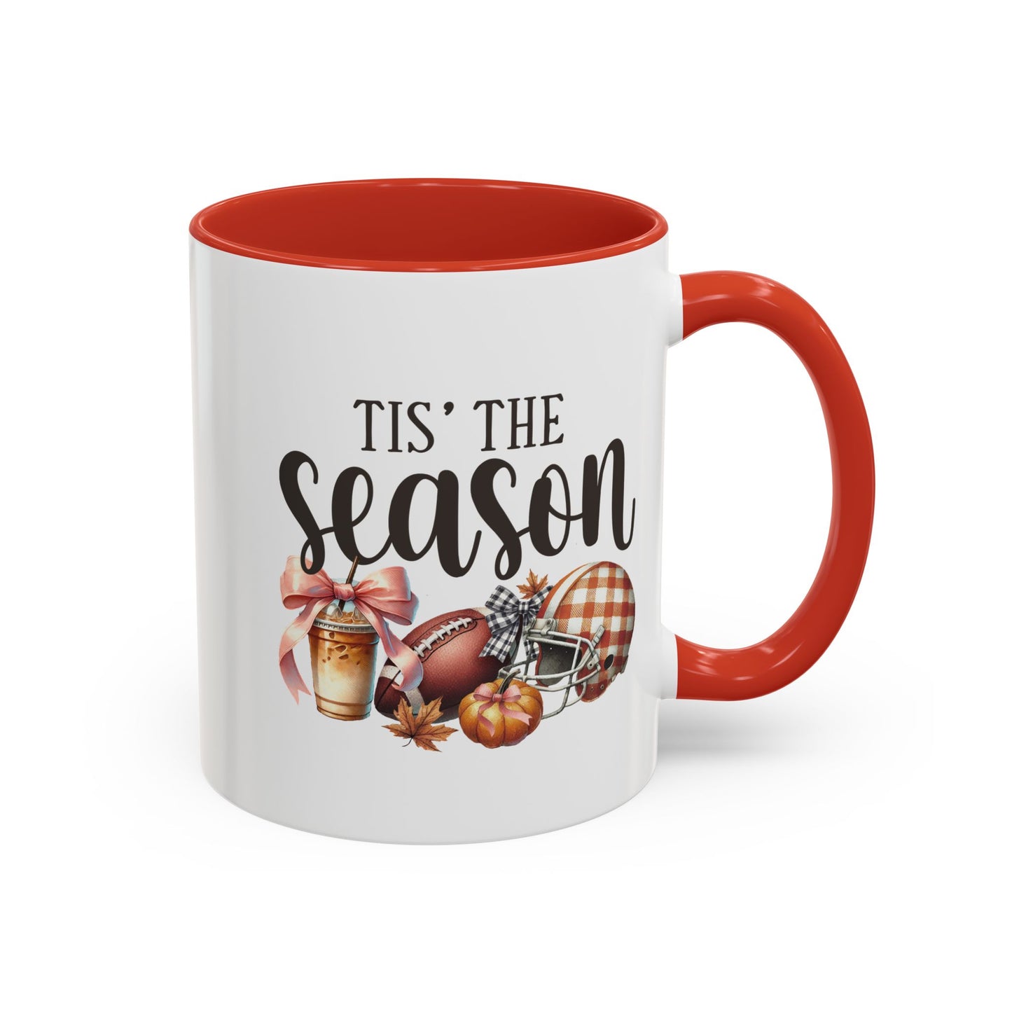 Tis The Season Home Sweet Home Gift | 11oz | 15oz | White Color Rimmed Mug