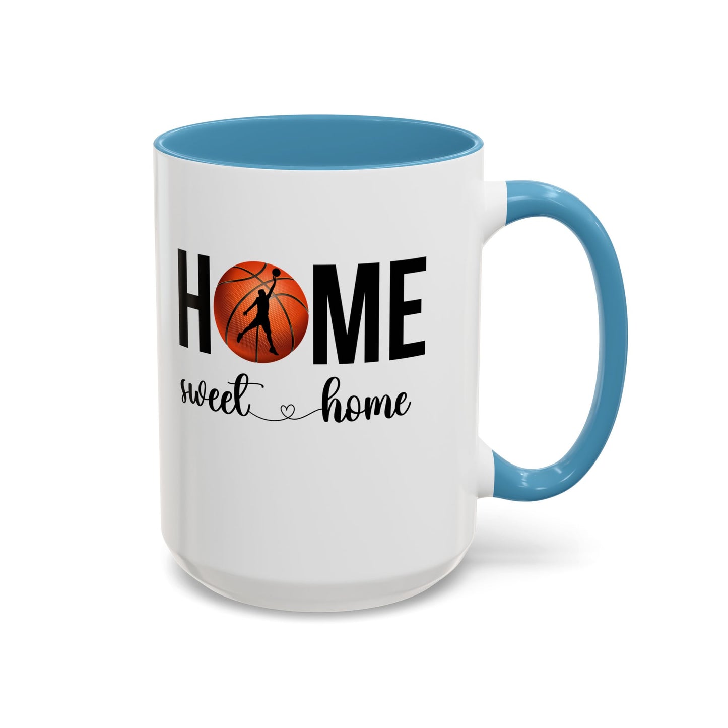 Bake, Sip Hot Cocoa  Home Sweet Home Gift | 11oz | 15oz | White Color Rimmed Mug