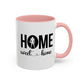 Football Player Home Sweet Home Gift | 11oz | 15oz | White Color Rimmed Mug