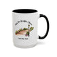 May The Bridges I Burn Light The Way Home Sweet Home Gift | 11oz | 15oz | White Color Rimmed Mug | Girl Soccer Player