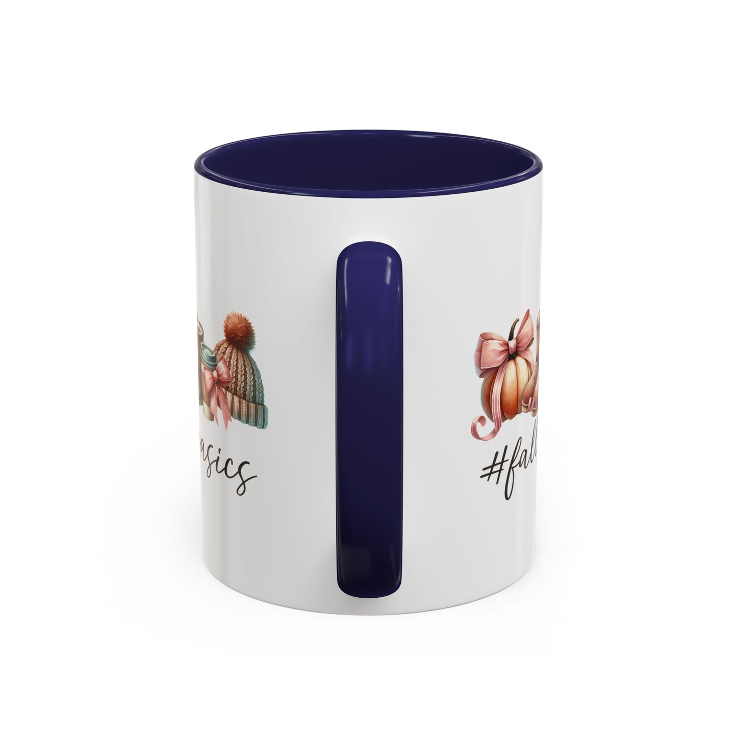 Fall Basics for a Cozy Season Home Sweet Home Gift | 11oz | 15oz | White Color Rimmed Mug