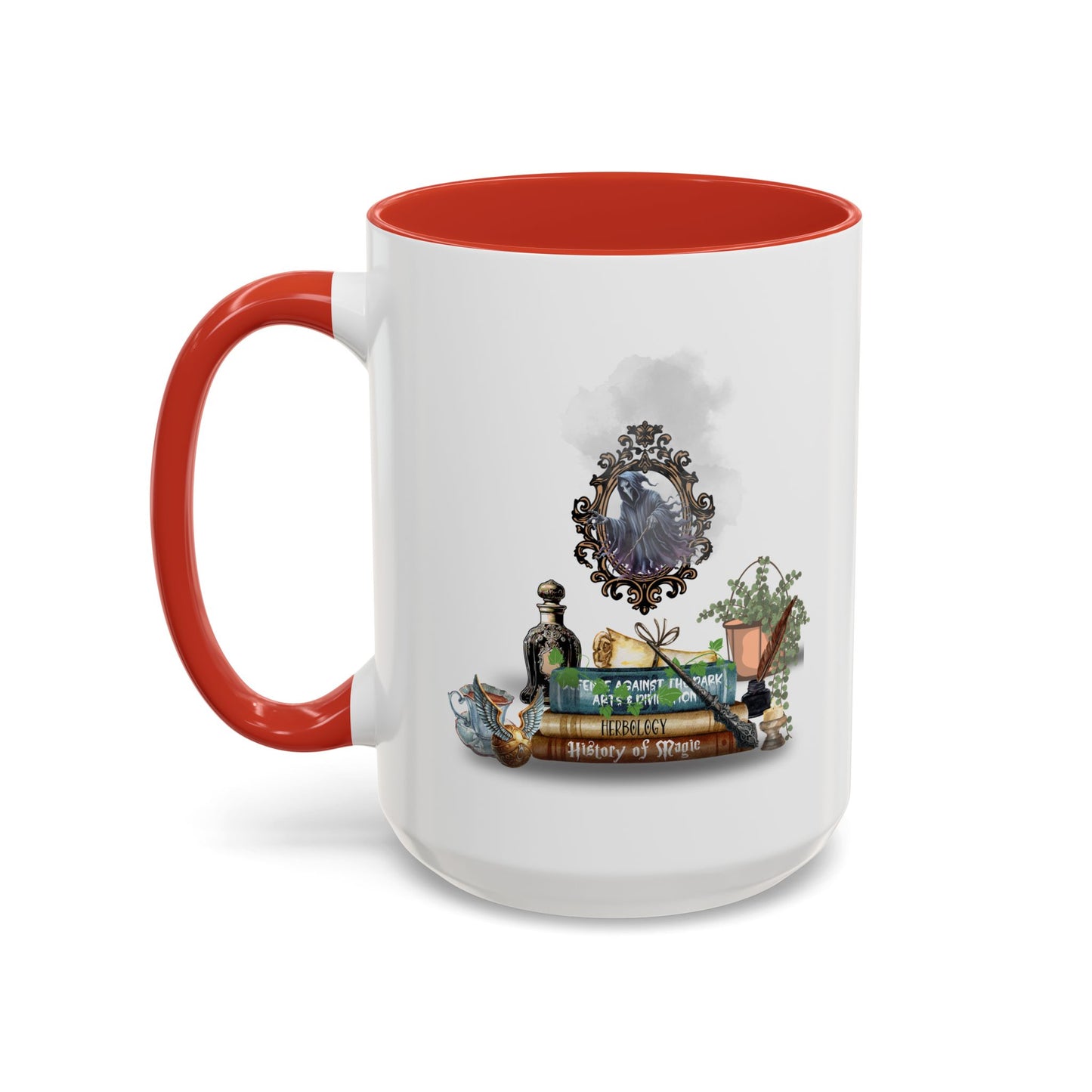 Witches Books Home Sweet Home Gift | 11oz | 15oz | White Color Rimmed Mug | Girl Soccer Player