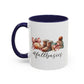 Fall Basics for a Cozy Season Home Sweet Home Gift | 11oz | 15oz | White Color Rimmed Mug