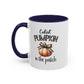 Cutest Pumpkin In The Patch Home Sweet Home Gift | 11oz | 15oz | White Color Rimmed Mug | Girl Soccer Player