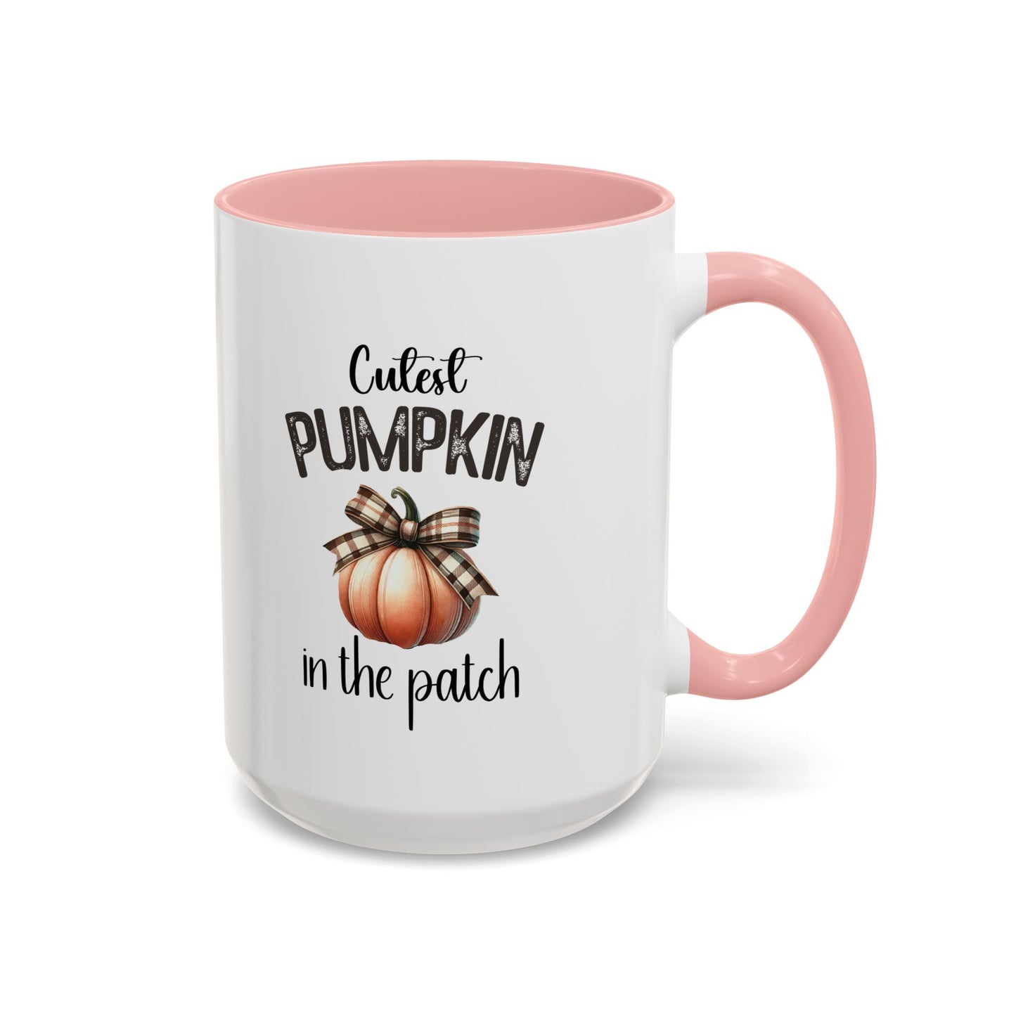 Cutest Pumpkin In The Patch Home Sweet Home Gift | 11oz | 15oz | White Color Rimmed Mug | Girl Soccer Player