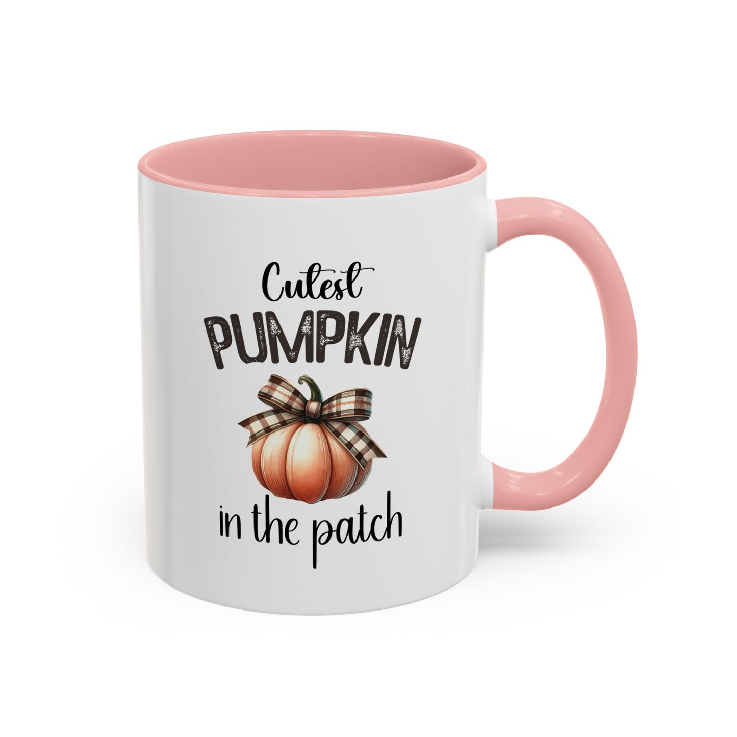 Cutest Pumpkin In The Patch Home Sweet Home Gift | 11oz | 15oz | White Color Rimmed Mug | Girl Soccer Player