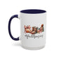 Fall Basics for a Cozy Season Home Sweet Home Gift | 11oz | 15oz | White Color Rimmed Mug