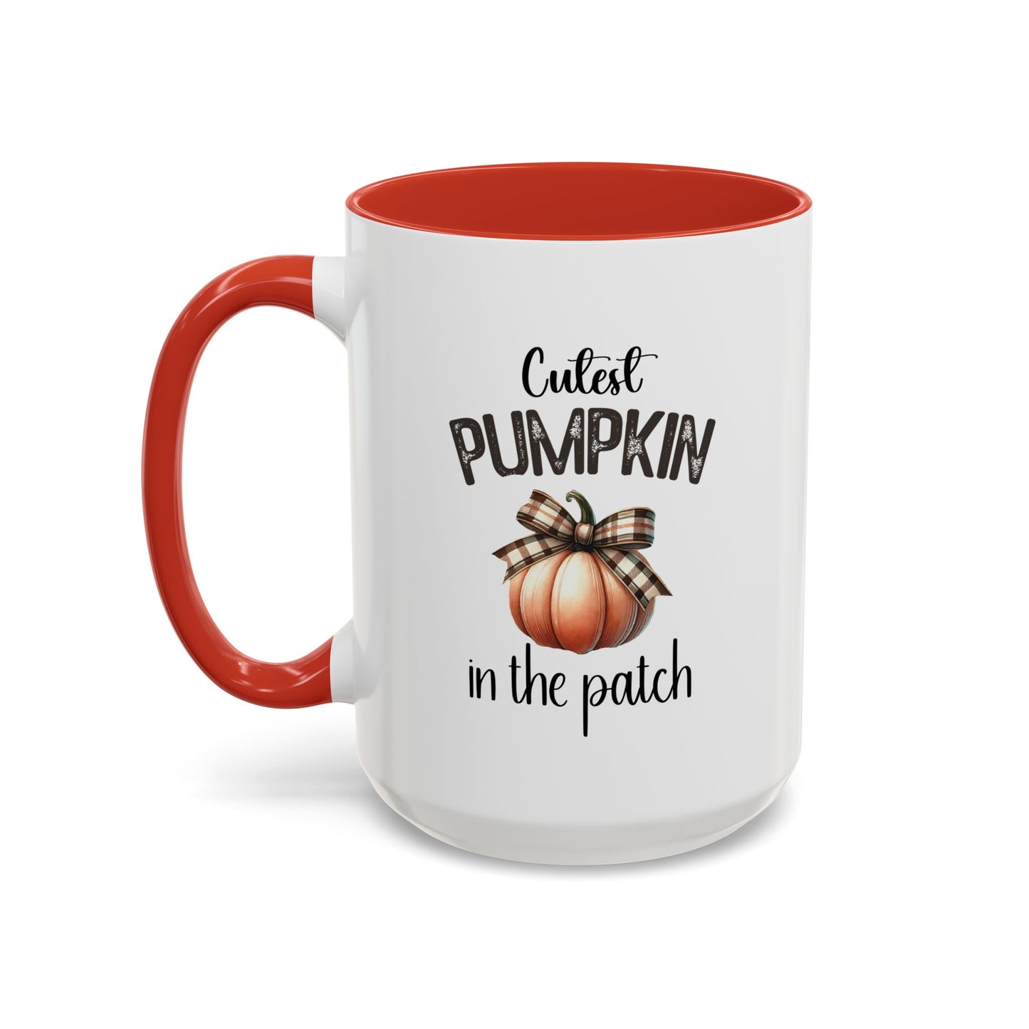 Cutest Pumpkin In The Patch Home Sweet Home Gift | 11oz | 15oz | White Color Rimmed Mug | Girl Soccer Player