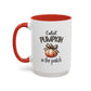 Cutest Pumpkin In The Patch Home Sweet Home Gift | 11oz | 15oz | White Color Rimmed Mug | Girl Soccer Player