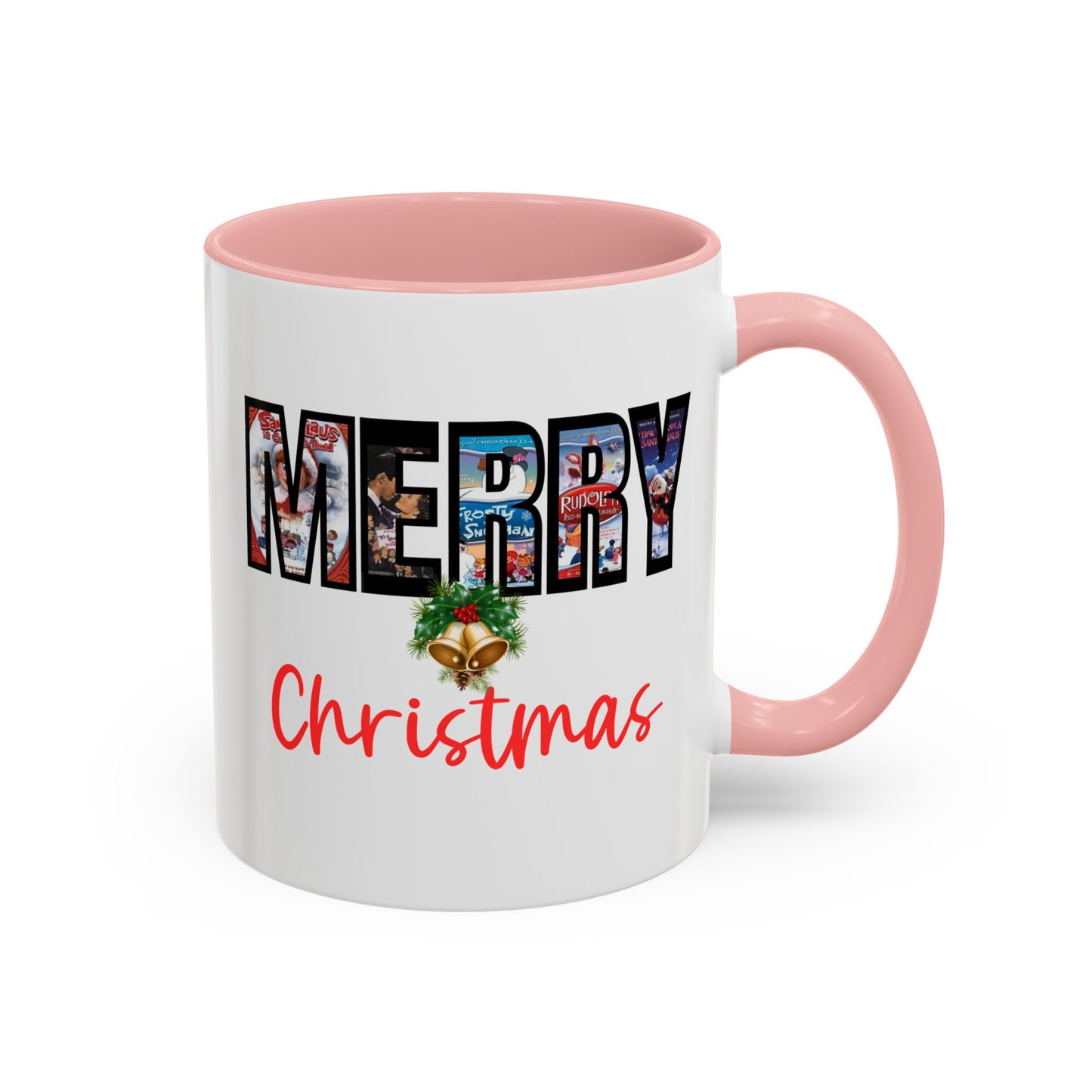 Merry Christmas Home Sweet Home Gift | 11oz | 15oz | White Color Rimmed Mug