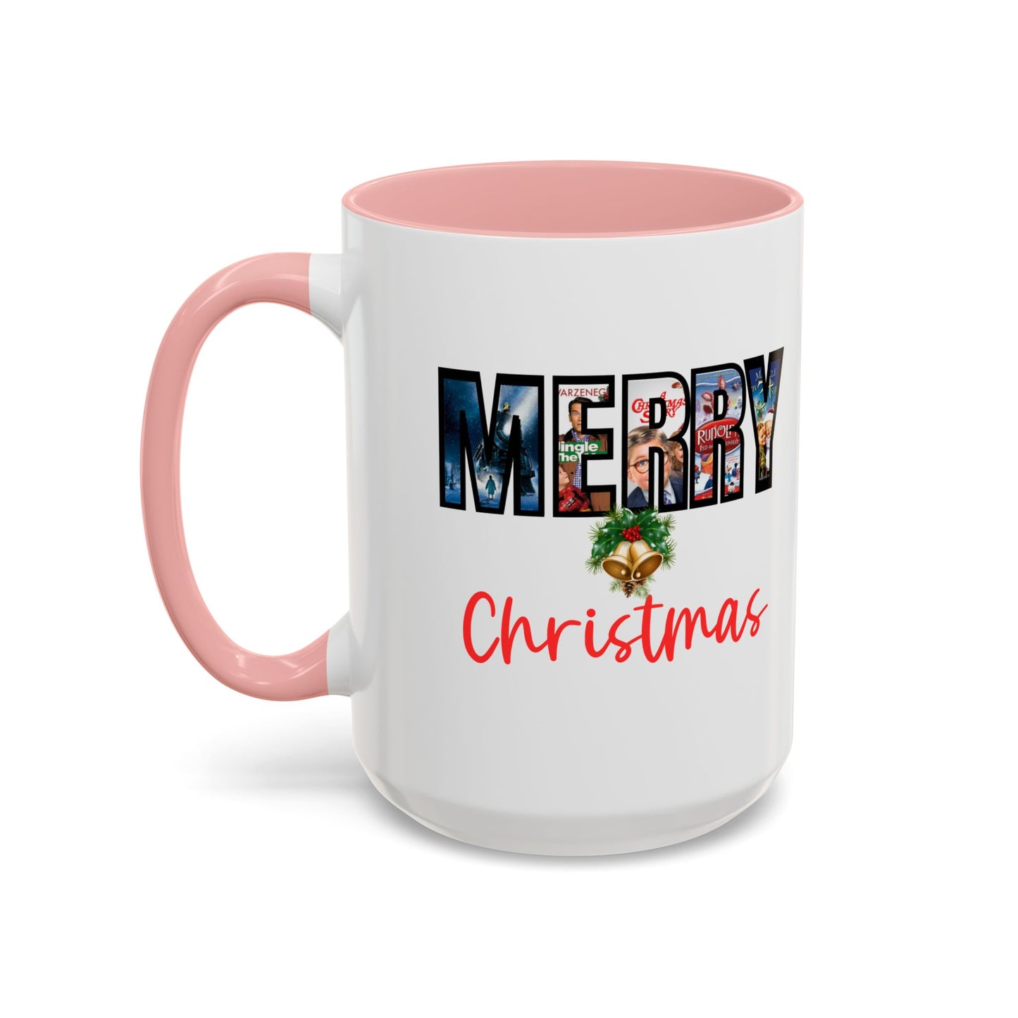 Merry Christmas Home Sweet Home Gift | 11oz | 15oz | White Color Rimmed Mug