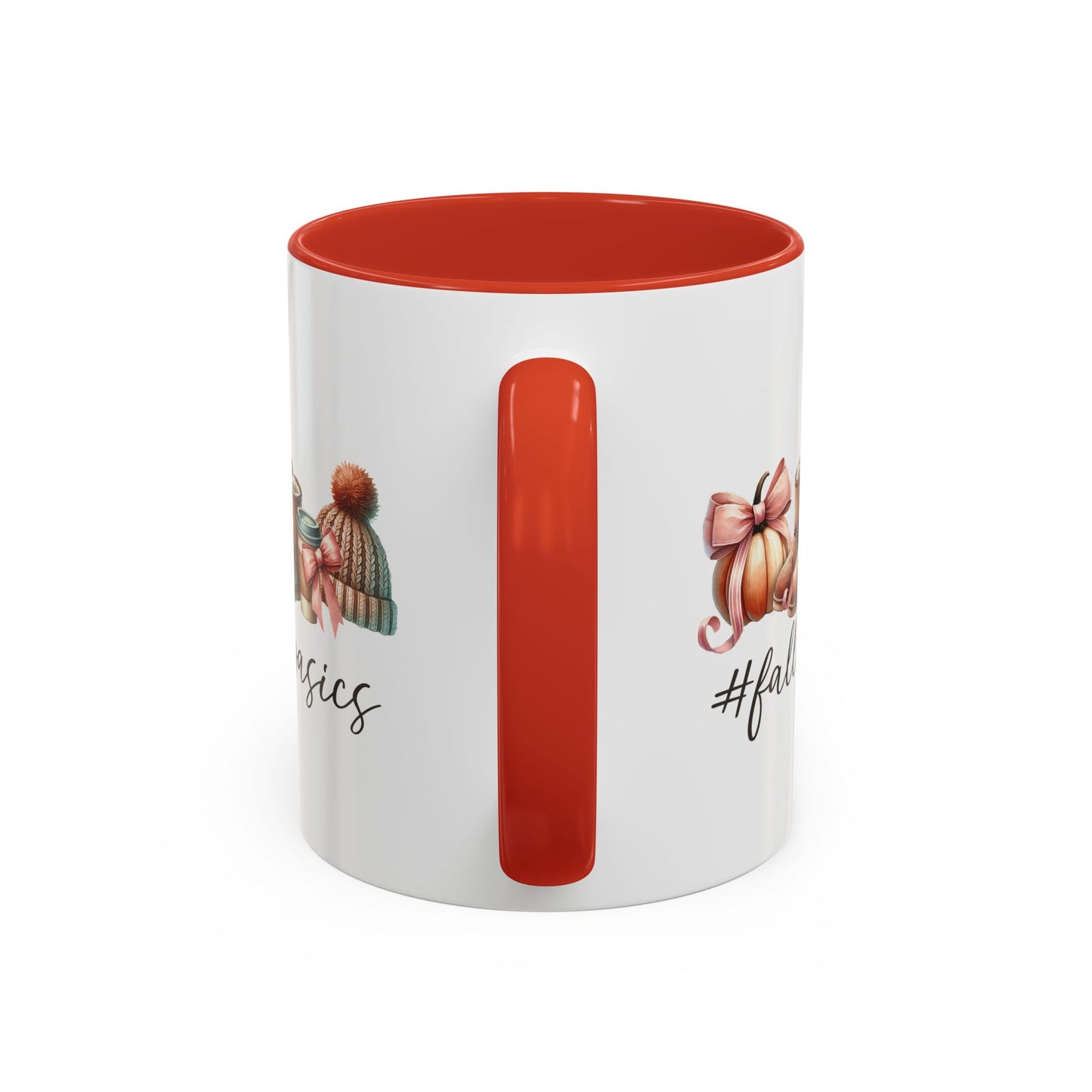 Fall Basics for a Cozy Season Home Sweet Home Gift | 11oz | 15oz | White Color Rimmed Mug