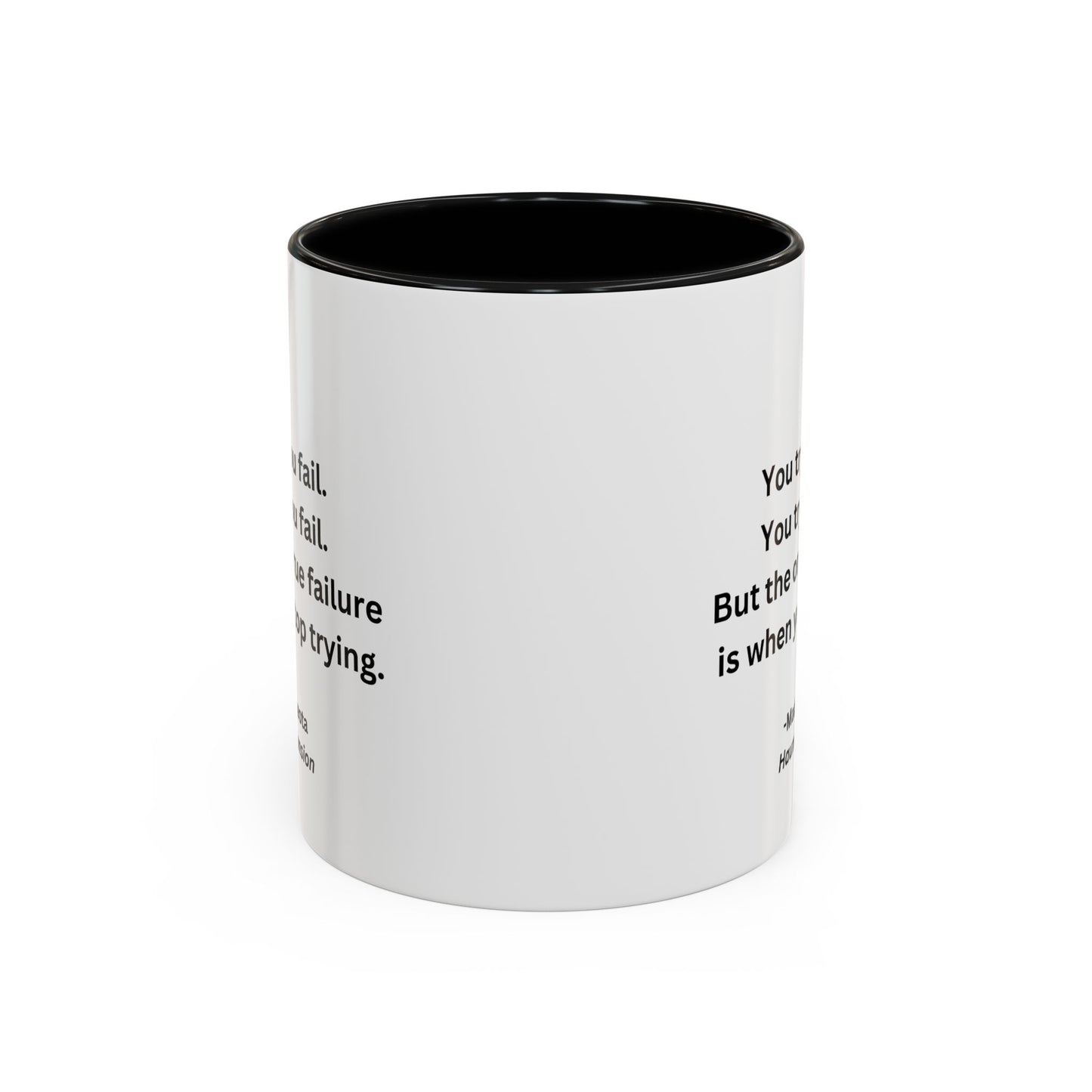 Resilience in the Face of Struggle Home Sweet Home Gift | 11oz | 15oz | White Color Rimmed Mug | Gir