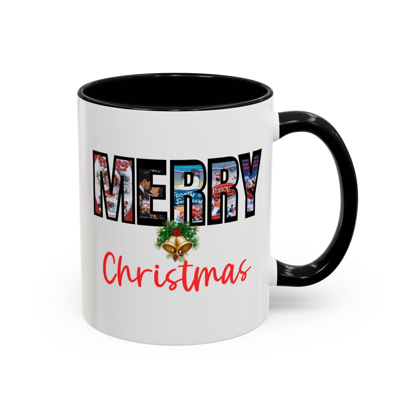 Merry Christmas Home Sweet Home Gift | 11oz | 15oz | White Color Rimmed Mug