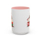 Yippee Ki Yay Home Sweet Home Gift | 11oz | 15oz | White Color Rimmed Mug | Girl Soccer Player