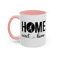 Football Player Home Sweet Home Gift | 11oz | 15oz | White Color Rimmed Mug