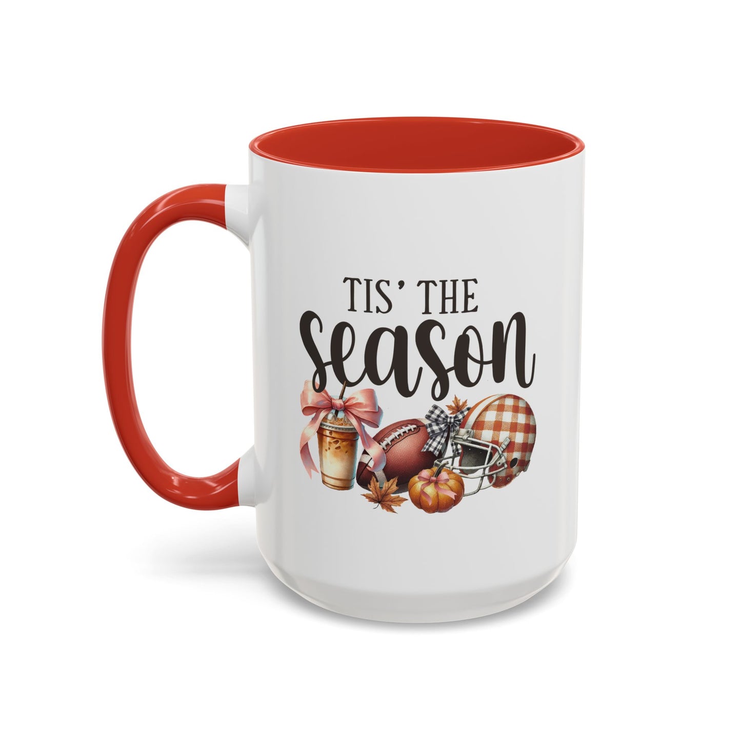 Tis The Season Home Sweet Home Gift | 11oz | 15oz | White Color Rimmed Mug