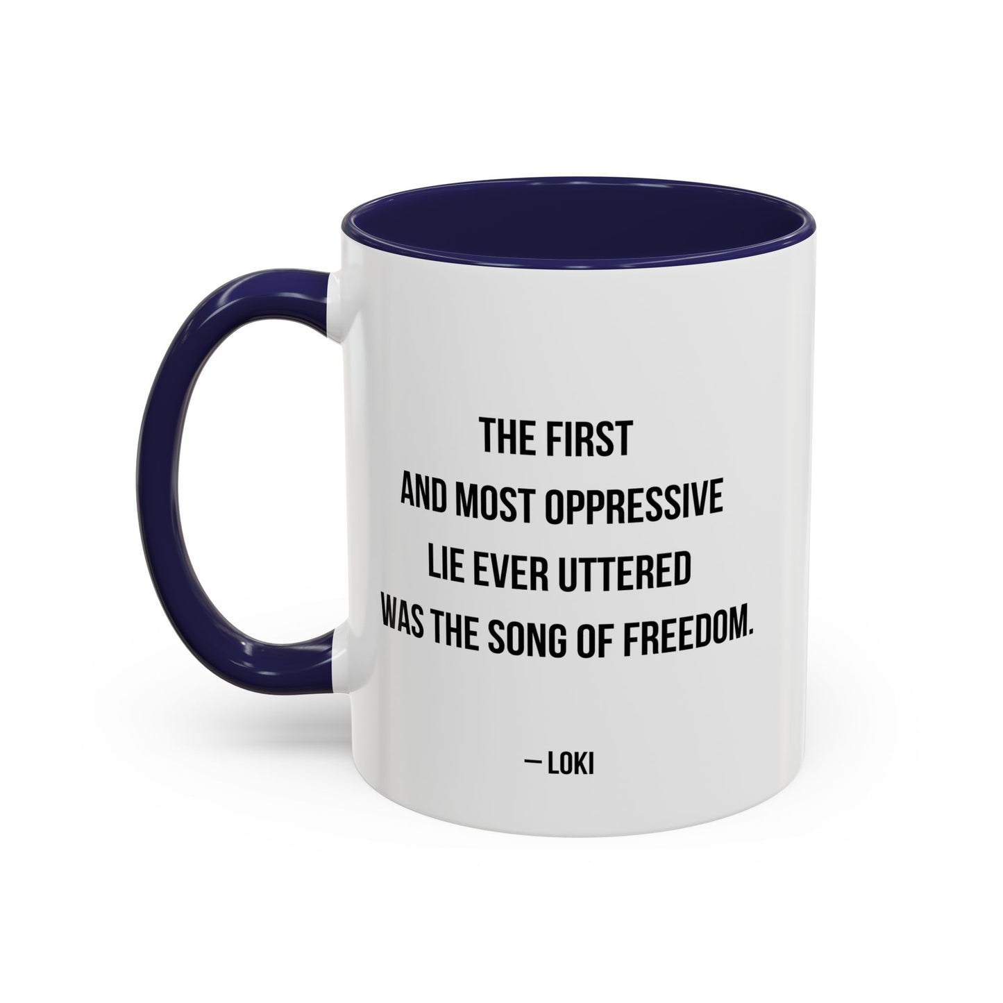 Freedom Home Sweet Home Gift | 11oz | 15oz | White Color Rimmed Mug | Girl Soccer Player