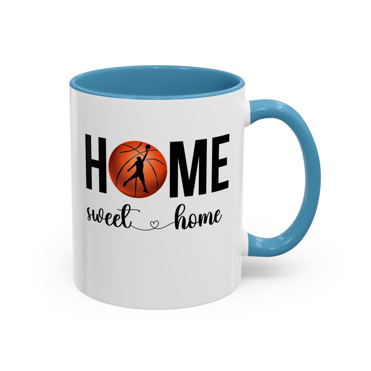 Bake, Sip Hot Cocoa  Home Sweet Home Gift | 11oz | 15oz | White Color Rimmed Mug