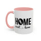 Sports Fan Home Sweet Home Gift | 11oz | 15oz | White Color Rimmed Mug