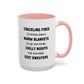 Crackling Fires Home Sweet Home Gift | 11oz | 15oz | White Color Rimmed Mug | Girl Soccer Player